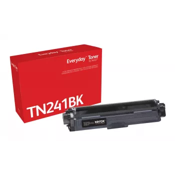 „Everyday™“ juodas dažų miltelių kasetė, pagaminta „Xerox“, suderinama su „Brother TN241BK“, standartinės talpos