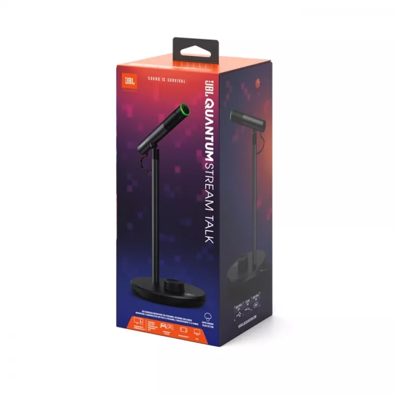 JBL JBLSTRMTALKBLK mikrofonas juodas