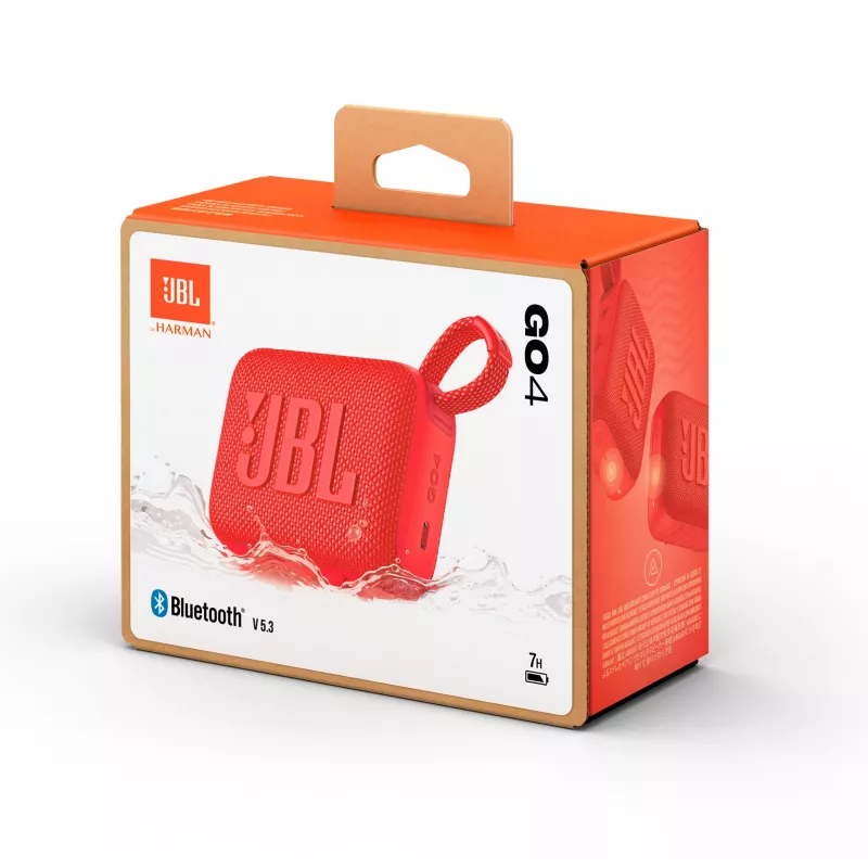 JBL Go 4 mono nešiojamasis garsiakalbis raudonas 4.2 W
