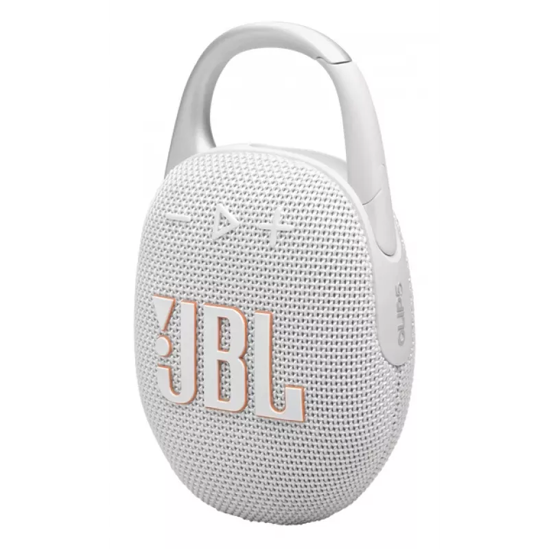 JBL Clip 5, 4,5 cm, 7 W, 90 - 20000 Hz, 85 dB, belaidis, 2,4 - 2,4835 GHz