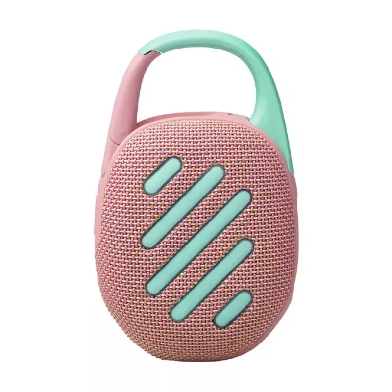 Nešiojamas garsiakalbis JBL Clip 5 Mint (JBLCLIP5PINK)