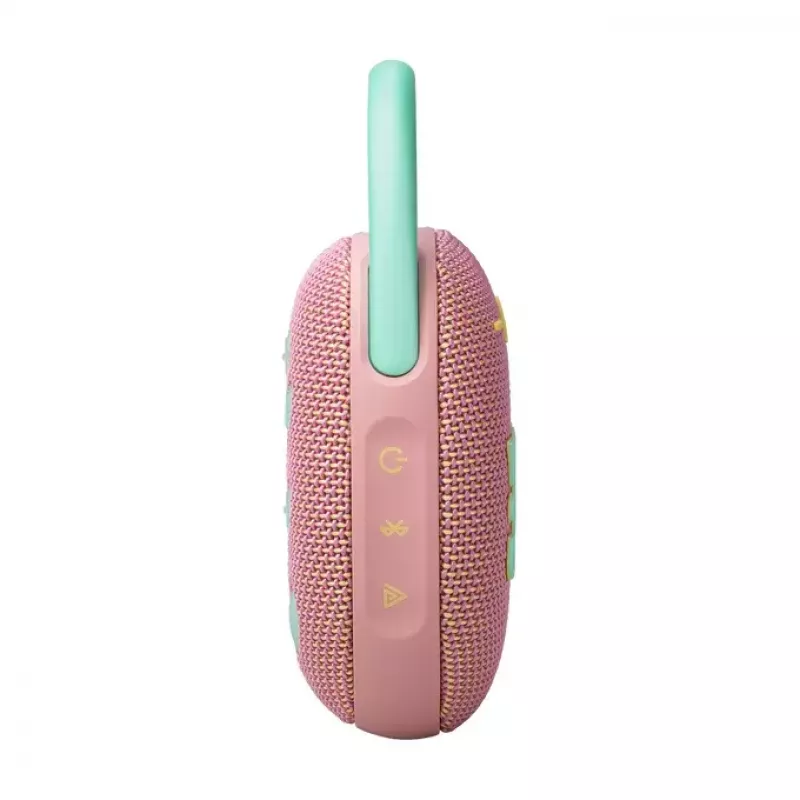 Nešiojamas garsiakalbis JBL Clip 5 Mint (JBLCLIP5PINK)