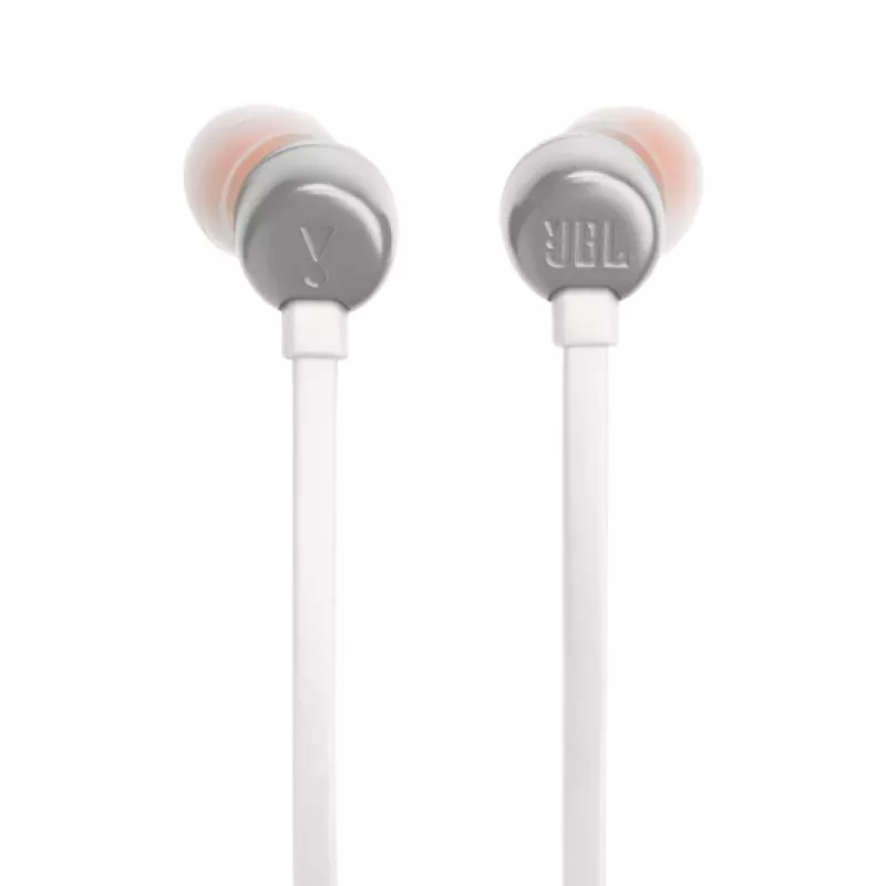 JBL Tune 310C ausinės su laidu į ausis skambučiams / muzikai USB Type-C baltos