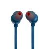 JBL Tune 310C USB ausinės su mikrofonu, laidinės, į ausis įdedamos, skambučiams/muzikai, USB Type-C, mėlynos