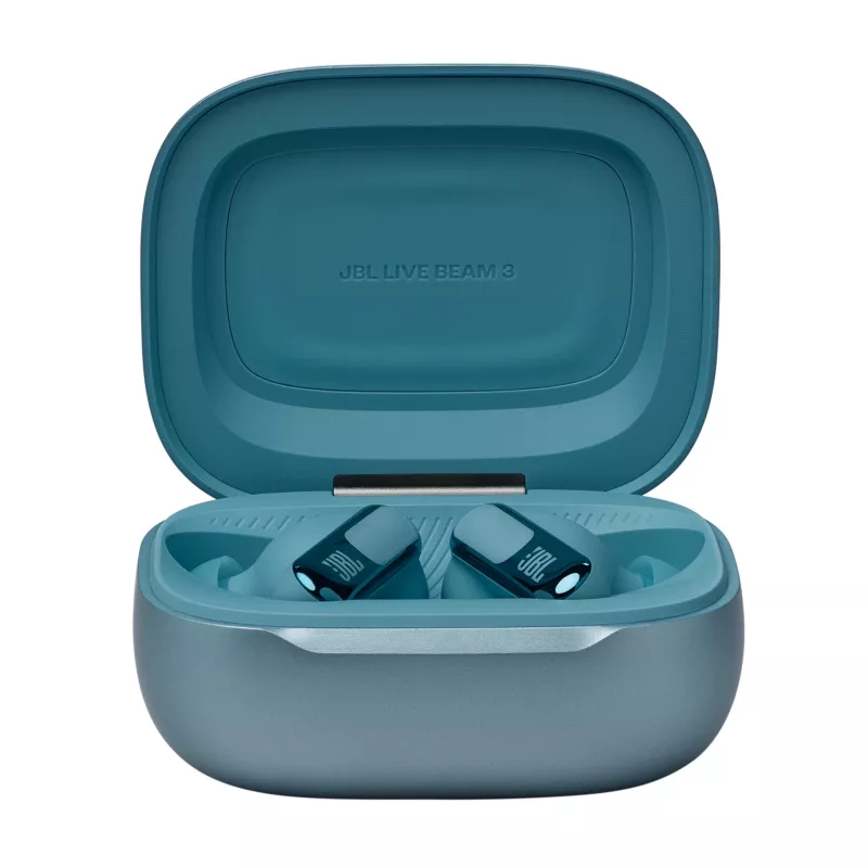 JBL Live Beam 3 ausinės belaidės įdedamos į ausį skambučiams / muzikai / sportui / kasdienai Bluetooth mėlynos