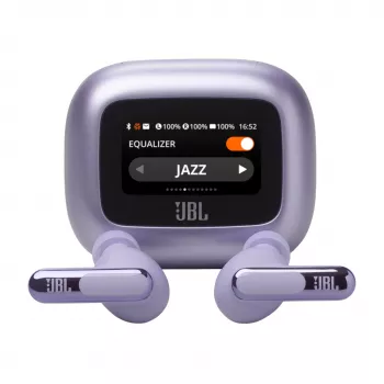 JBL Live Beam 3 Ausinės Belaidės Į ausis įdedamos Skambučiams/Muzikai/Sportui/Kasdienai „Bluetooth“ Violetinė