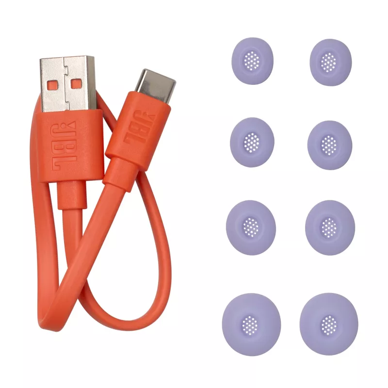 JBL Live Beam 3 Ausinės Belaidės Į ausis įdedamos Skambučiams/Muzikai/Sportui/Kasdienai „Bluetooth“ Violetinė