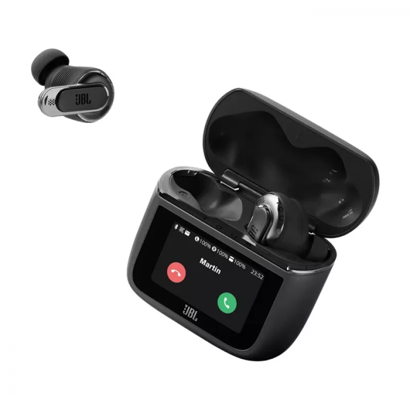 JBL Tour Pro 3 ausinės belaidės į ausis įdedamos skambučiams/muzikai/sportui/kasdienai Bluetooth juodos