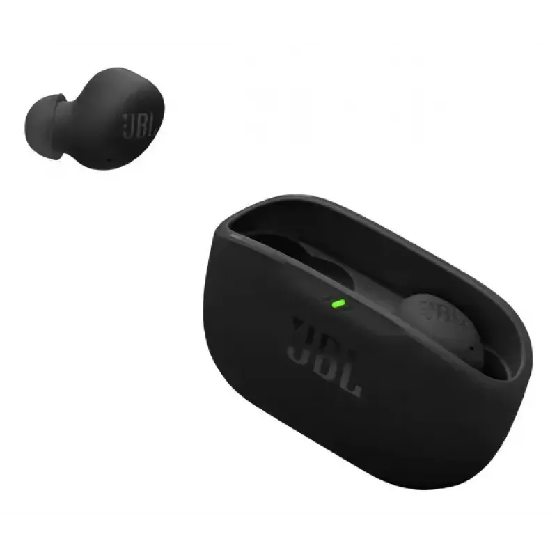 JBL Wave Buds 2 ausinės True Wireless Stereo (TWS) į ausis įdedamos pokalbiams / muzikai Bluetooth juodos