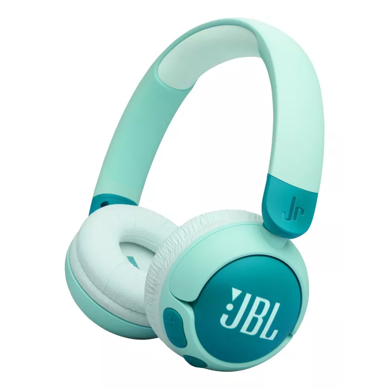 JBL Junior 320BT ausinės belaidės ant galvos juostos skambučiams/muzikai USB Type-C Bluetooth žalios