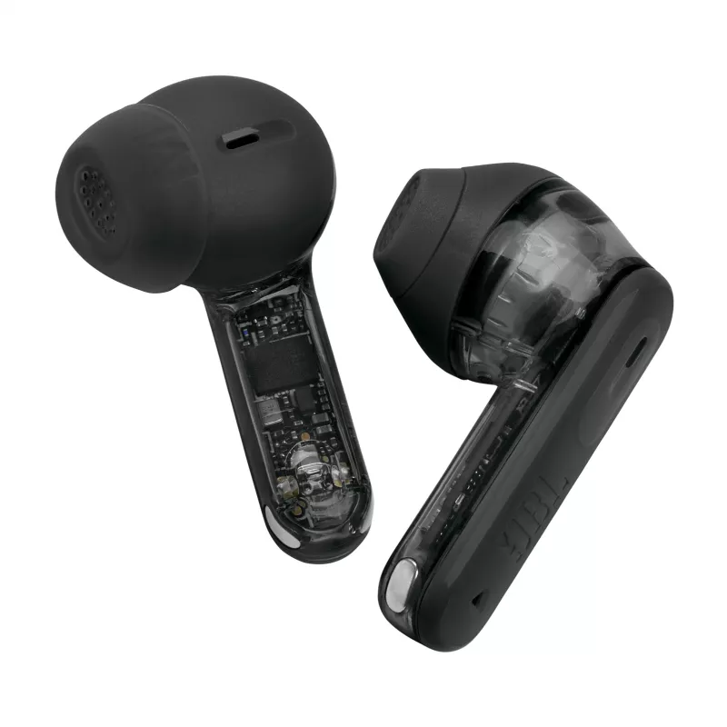 JBL Tune Flex 2 Ghost Edition ausinės True Wireless Stereo (TWS) į ausis įdedamos Skambučiams / Muzikai Bluetooth Juoda