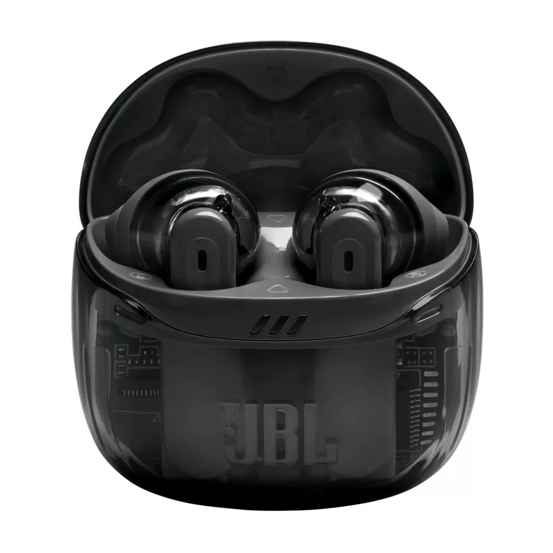 JBL Tune Flex 2 Ghost Edition ausinės True Wireless Stereo (TWS) į ausis įdedamos Skambučiams / Muzikai Bluetooth Juoda