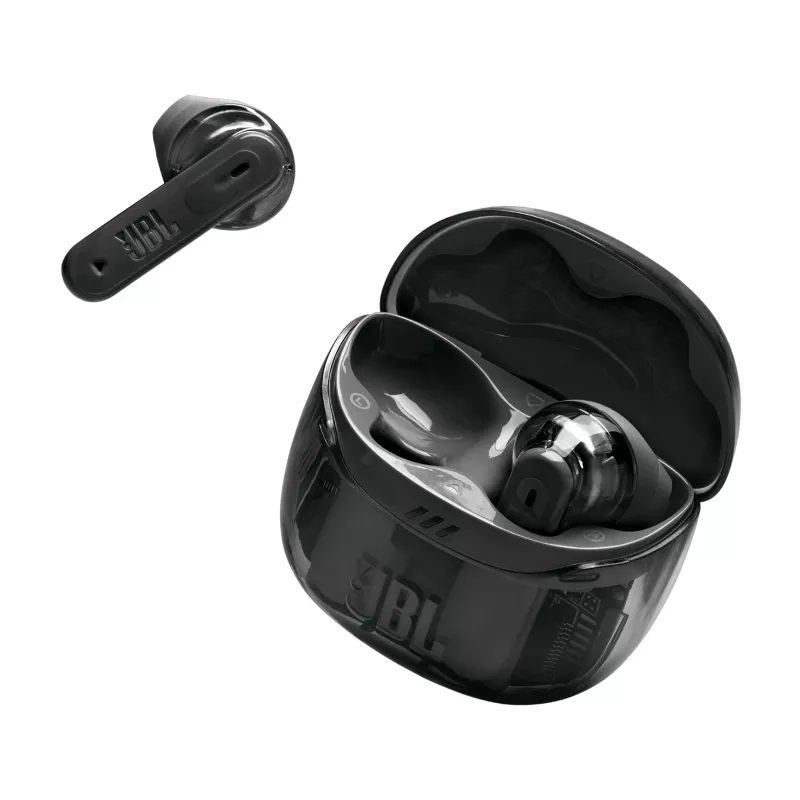 JBL Tune Flex 2 Ghost Edition ausinės True Wireless Stereo (TWS) į ausis įdedamos Skambučiams / Muzikai Bluetooth Juoda