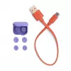 JBL Tune Flex 2 Ghost Edition ausinės True Wireless Stereo (TWS) į ausis dedamos skambučiams / muzikai Bluetooth violetinės