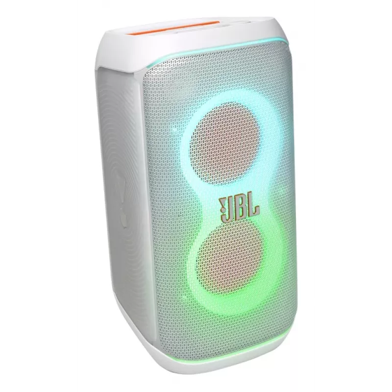 JBL PartyBox Club 120 vakarėlių garsiakalbis, baltas, 160 W