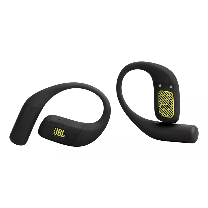 JBL Endurance Zone ausinės belaidės sportinės atviros ausies Bluetooth juoda, žalsva