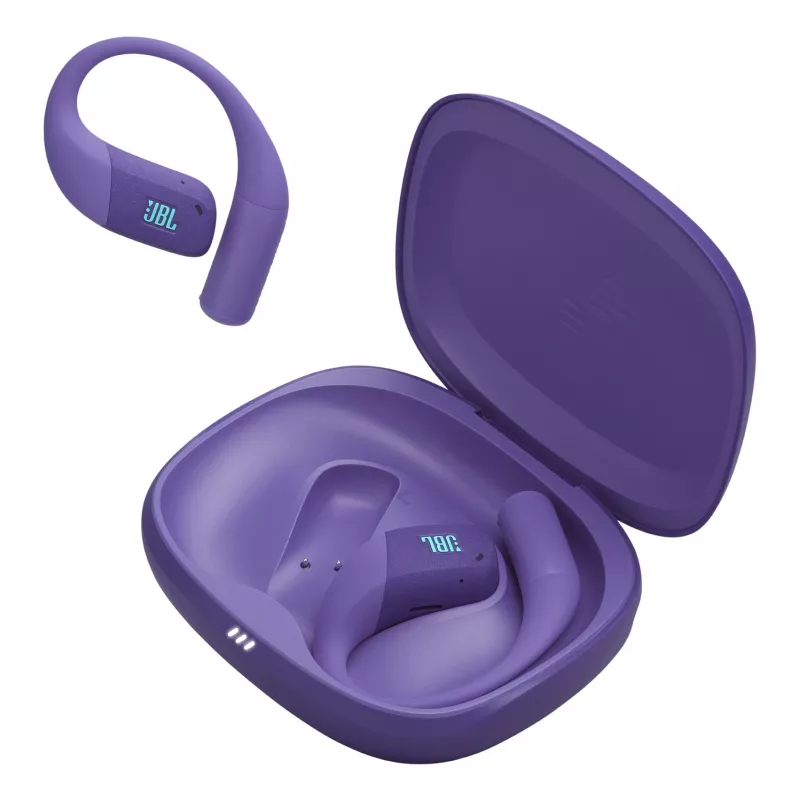 JBL Endurance Zone belaidės atviros ausinės sportui, Bluetooth – violetinė, 20–20000 Hz, 89,6 g