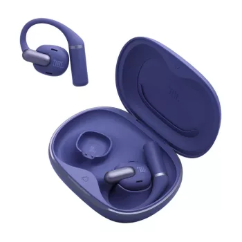 Ausinės JBL Sense Pro TWS ausų kabliukas, Bluetooth, USB-C įkrovimo stovas, 20–40000 Hz, mėlynos, 95,2 g