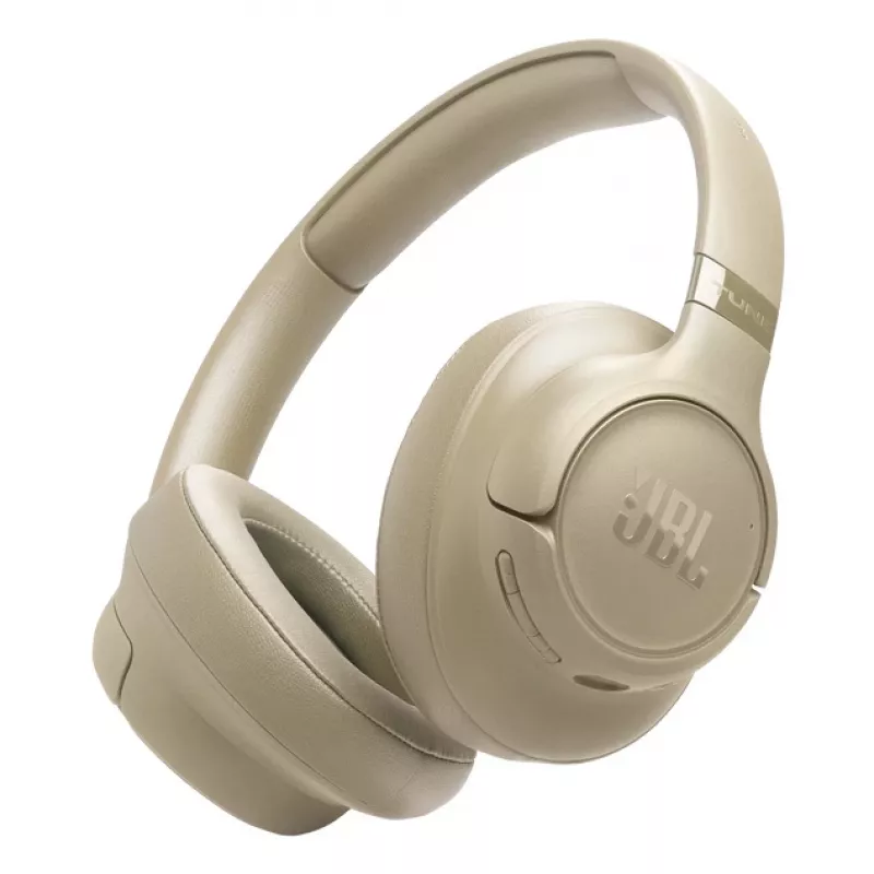 JBL Tune 730BT belaidės Bluetooth antausinės ausinės, 20–20000 Hz, 218,2 g, smėlio spalvos