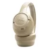 JBL Tune 730BT belaidės Bluetooth antausinės ausinės, 20–20000 Hz, 218,2 g, smėlio spalvos