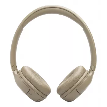 JBL Tune 530BT belaidės ausinės su galvos lankeliu, skirtos skambučiams / muzikai, USB Type-C, Bluetooth, smėlinės
