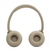 JBL Tune 530BT belaidės ausinės su galvos lankeliu, skirtos skambučiams / muzikai, USB Type-C, Bluetooth, smėlinės