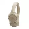 JBL Tune 530BT belaidės ausinės su galvos lankeliu, skirtos skambučiams / muzikai, USB Type-C, Bluetooth, smėlinės