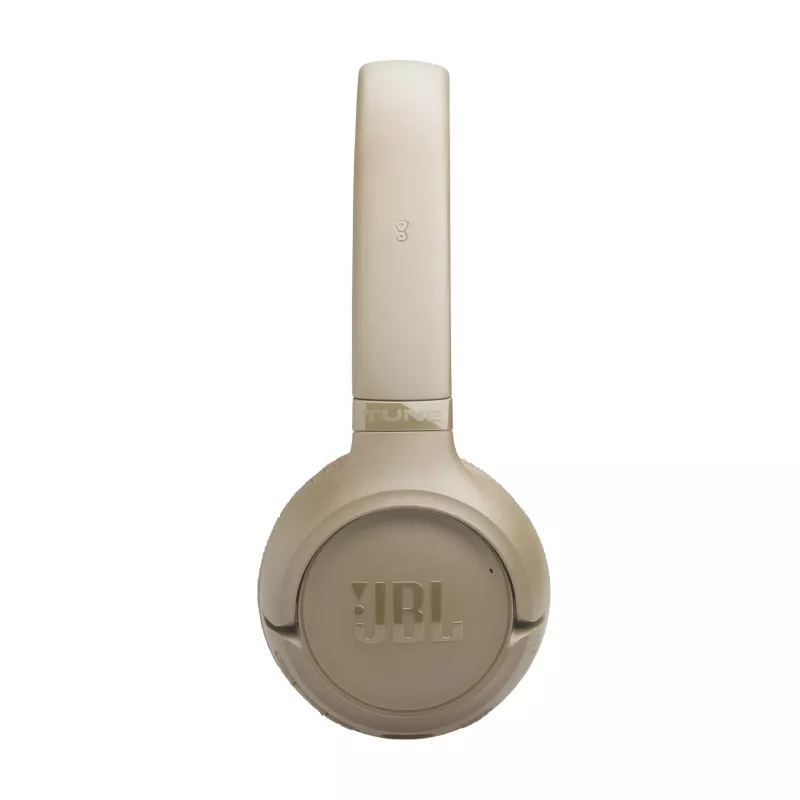JBL Tune 530BT belaidės ausinės su galvos lankeliu, skirtos skambučiams / muzikai, USB Type-C, Bluetooth, smėlinės