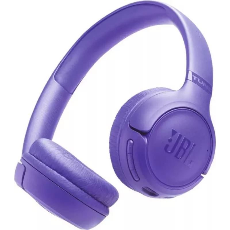 Ausinės JBL Tune 530BT belaidės Bluetooth ant galvos lankeliu, 20–20000 Hz, 151 g, violetinės