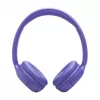 Ausinės JBL Tune 530BT belaidės Bluetooth ant galvos lankeliu, 20–20000 Hz, 151 g, violetinės