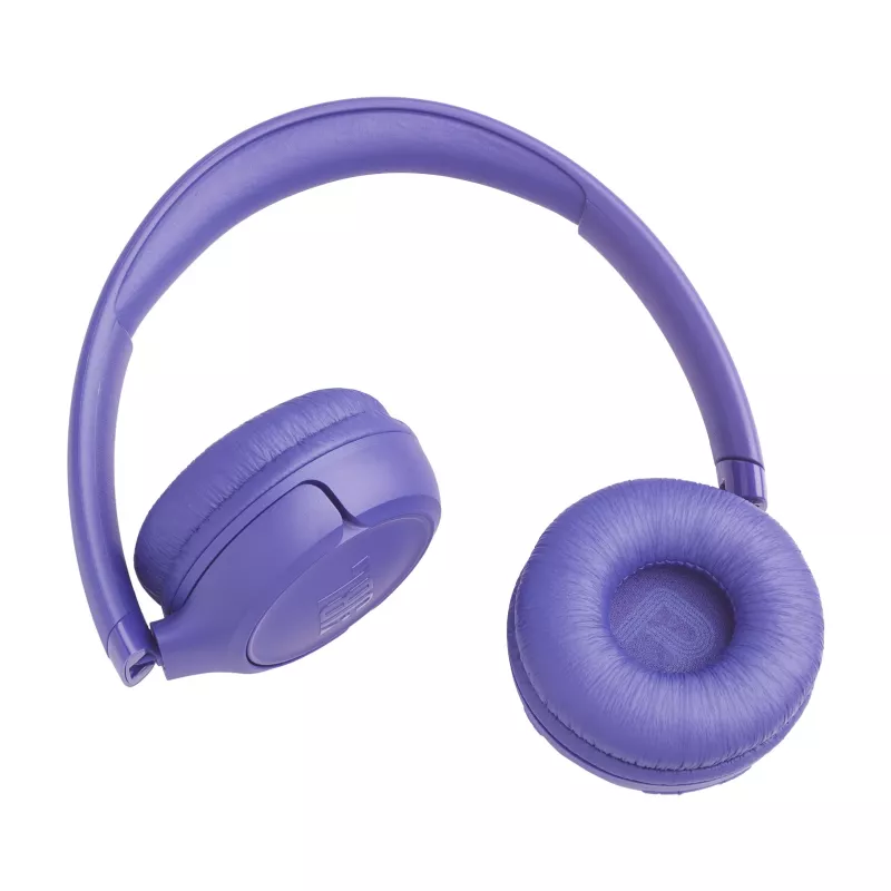 Ausinės JBL Tune 530BT belaidės Bluetooth ant galvos lankeliu, 20–20000 Hz, 151 g, violetinės
