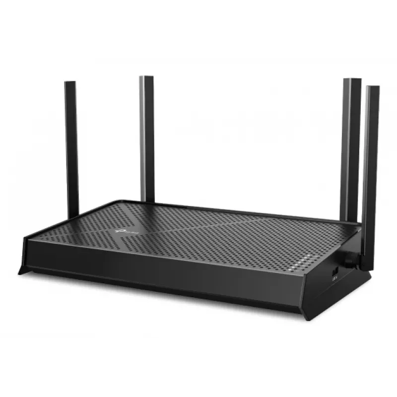 Stalinis belaidis maršruto parinktuvas TP-Link EB210 Pro — Dviejų juostų 2,4/5 GHz, Wi‑Fi 7 (802.11be), 2,5 Gigabit Ethernet, 5 LAN prievadai, USB, Juodas