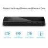 TP-Link UH700 sąsajos šakotuvas USB 3.2 Gen 1 (3.1 Gen 1) Micro-B 5000 Mbit/s Juoda