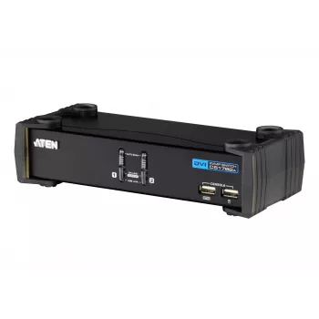 ATEN CS1762A KVM jungiklis, juodas