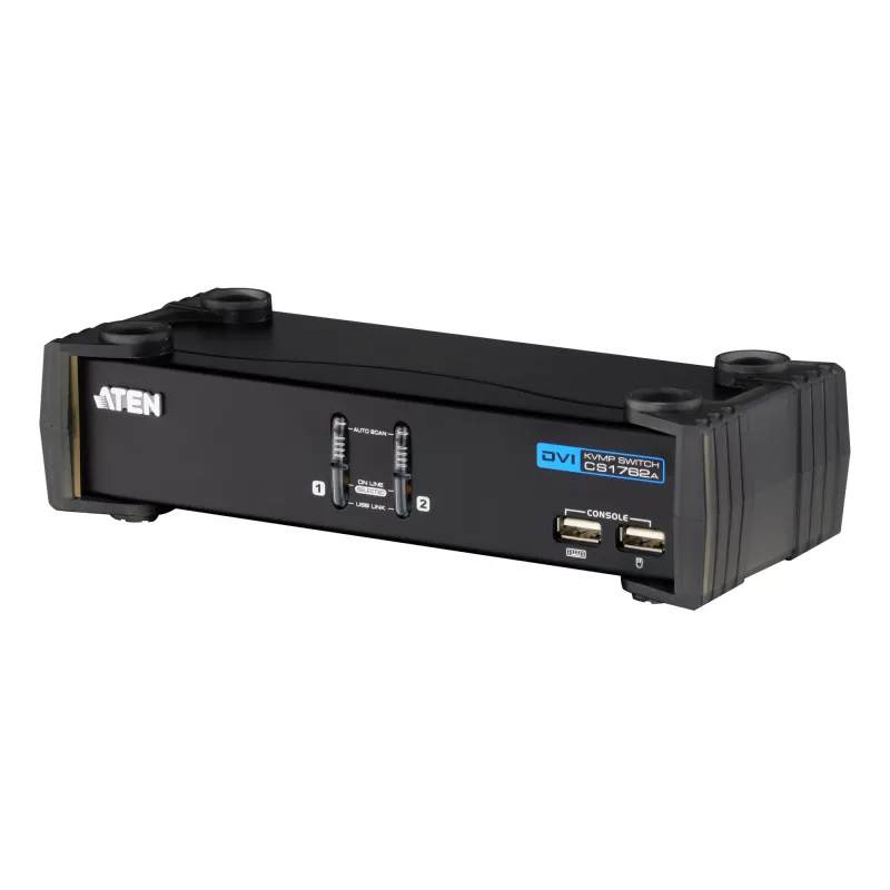 ATEN CS1762A KVM jungiklis, juodas