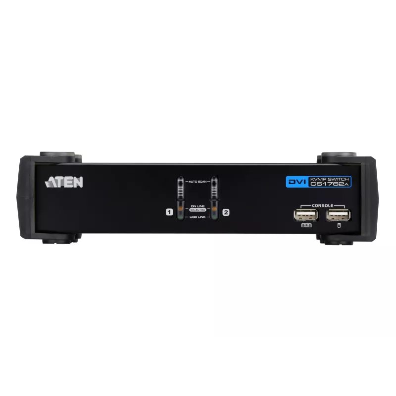 ATEN CS1762A KVM jungiklis, juodas