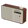Kenwood CRM25DABT nešiojamas skaitmeninis radijas, Mocha spalvos