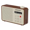 Kenwood CRM25DABT nešiojamas skaitmeninis radijas, Mocha spalvos