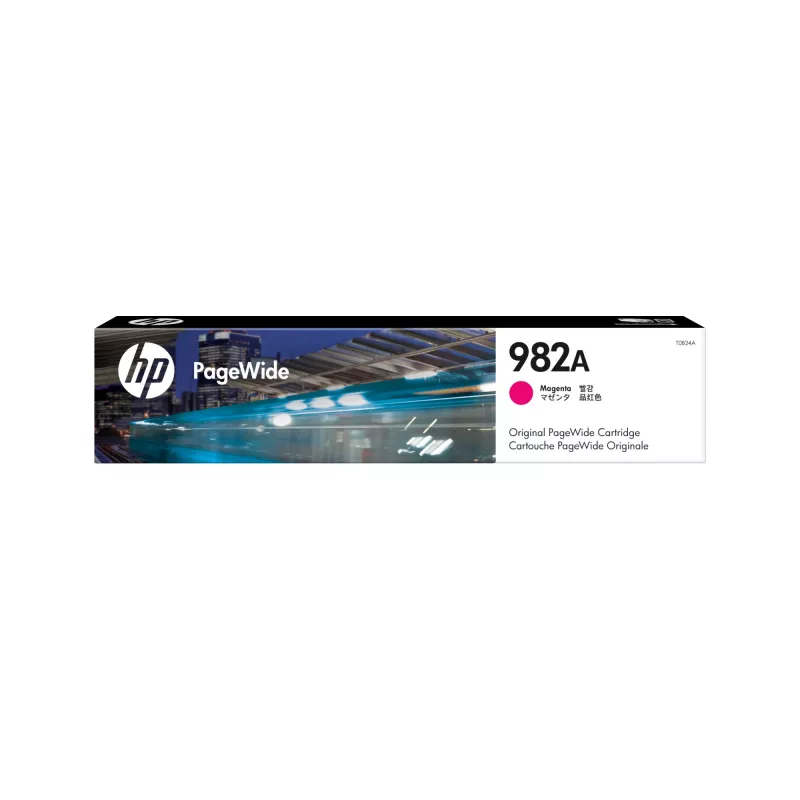 HP 982A Magenta Originali PageWide kasetė, Magenta, 1 vnt., 8000 puslapių