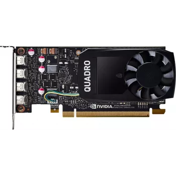 HP NVIDIA Quadro P1000 4GB Graphics, Quadro P1000, 4 GB, GDDR5, 128 bit, 5120 x 2880 pikselių, PCI Express x16 3.0