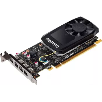 HP NVIDIA Quadro P1000 4GB Graphics, Quadro P1000, 4 GB, GDDR5, 128 bit, 5120 x 2880 pikselių, PCI Express x16 3.0