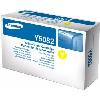 Geltonos spalvos dažų kasetė Samsung CLT-Y5082S — Spalvotas lazerinis, 2000 puslapių, 1 vnt.