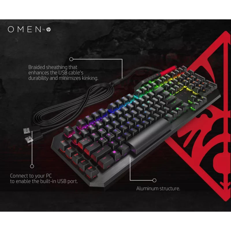 HP OMEN by Sequencer klaviatūra