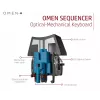 HP OMEN by Sequencer klaviatūra