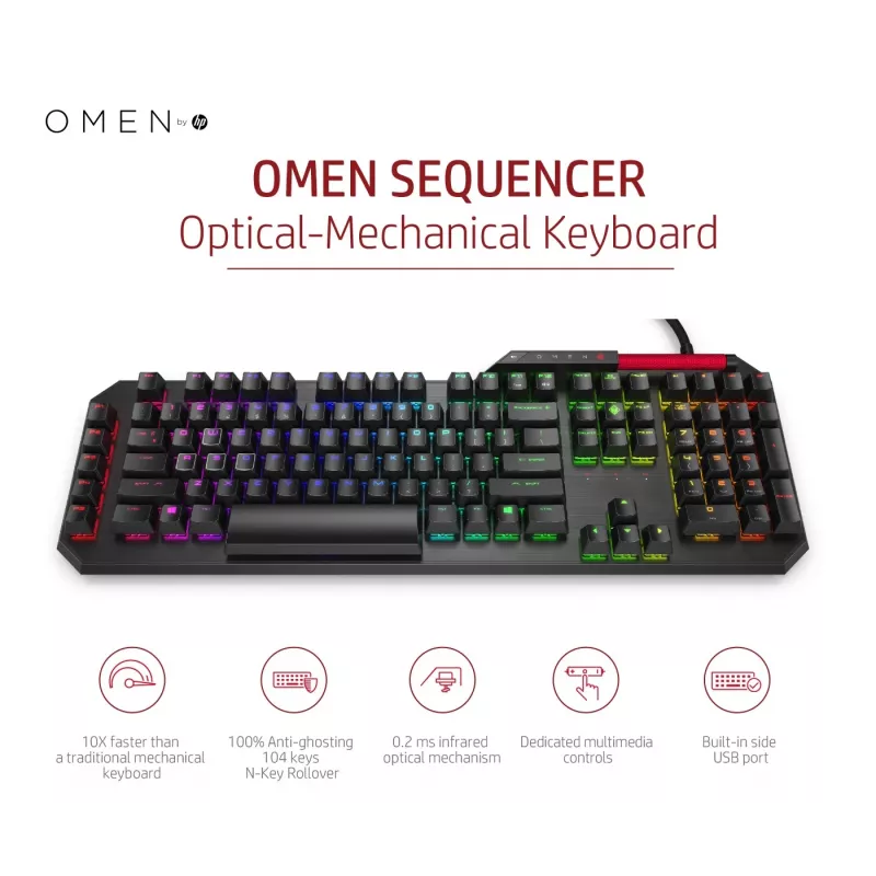 HP OMEN by Sequencer klaviatūra