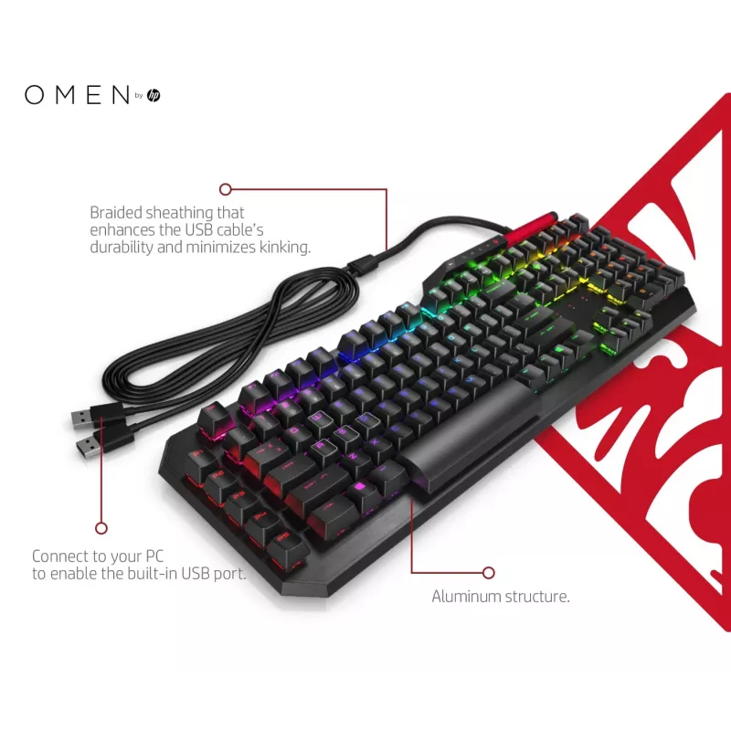 HP OMEN by Sequencer klaviatūra