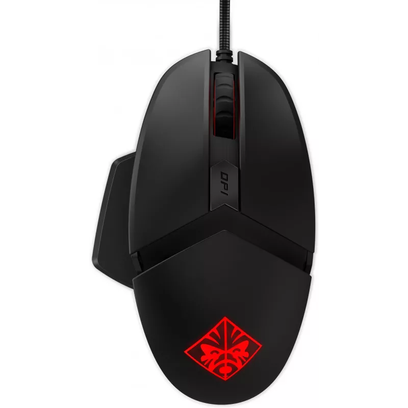 HP OMEN by Reactor pelė, dešiniarankiams, optinė, USB Type-A, 16000 DPI, 0,2 ms, juoda