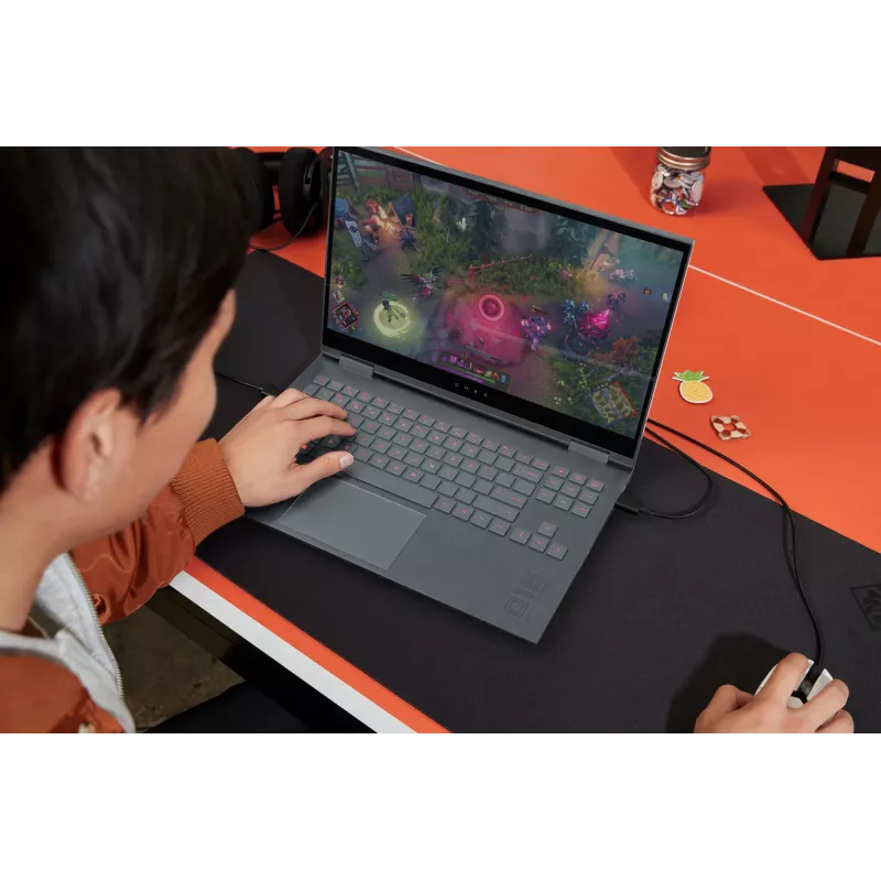 HP OMEN by Reactor pelė, dešiniarankiams, optinė, USB Type-A, 16000 DPI, 0,2 ms, juoda