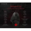 HP OMEN by Reactor pelė, dešiniarankiams, optinė, USB Type-A, 16000 DPI, 0,2 ms, juoda