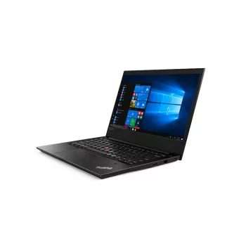 Lenovo ThinkPad E480 Intel® Core™ i7 i7-8550U nešiojamasis kompiuteris 35,6 cm (14″) Full HD 8 GB DDR4-SDRAM 256 GB SSD AMD Radeon RX 550 Wi-Fi 5 (802.11ac) Windows 10 Pro juodas